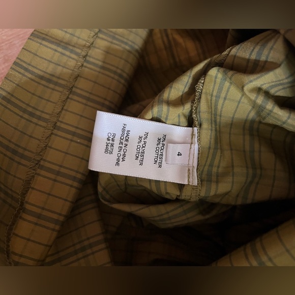 Rebecca Taylor Plaid Skort Size 4 - Picture 4 of 6